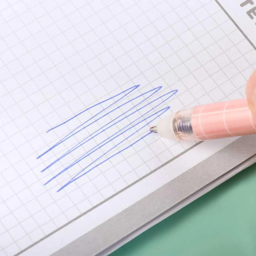 

Office Accessories Stationery for Blue Cartoons Washable Handle Student Pen Gel Pens Erasable Pen Press Pen