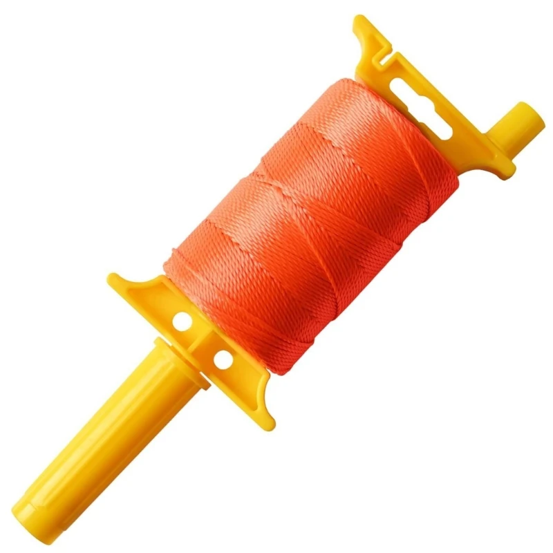 Ergonomic Line Reel With Replaceable Nylon String For Bricklaying And Tile Setting