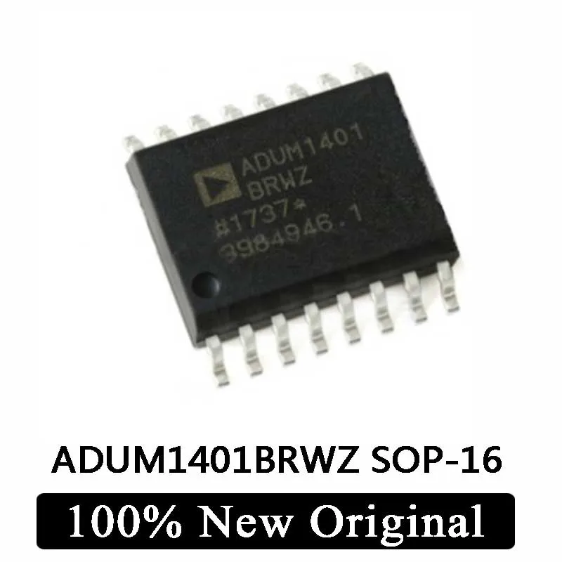 2Pcs 100% New Original ADUM1401BRWZ package SOP16 four-channel digital isolator chip IC SMD IC Chip In Stock