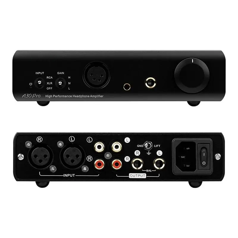 

TOPPING A30Pro Headphone Amplifier 4 Pin XLR/4.4mm/6.35mm Output Balanced Input A30 PRO Hi-Res Amplifier Hifi AMP