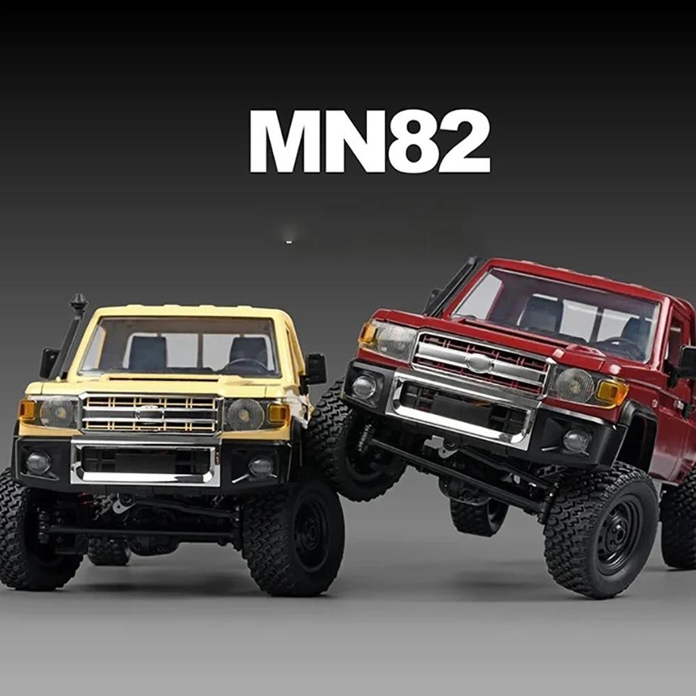 MN82 MN82PRO 1/12 RC Car 4WD 2.4G Remote Control Car Simulation Classic All-terrain Off-road 60mins Working RC Truck Toys Gift
