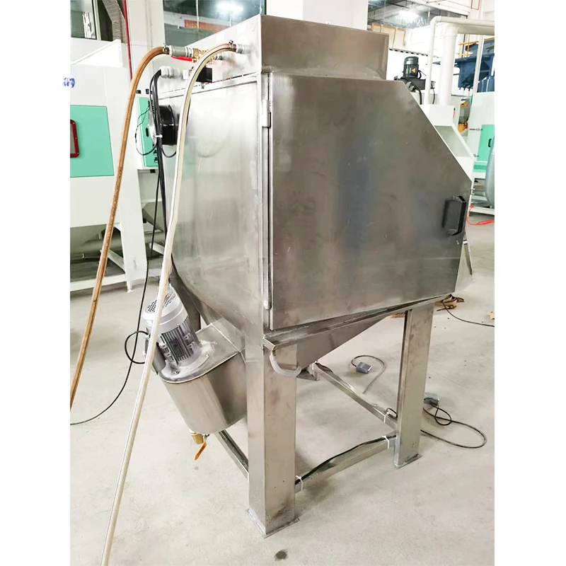 Hot sale Automatic sandblasting machine dustless manual wet sand blasting cabinet water vapour Sand blasting machine