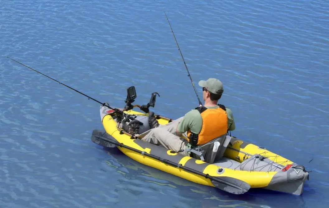 Kayaks 2 Man Kayak inflável Caiaque de pesca