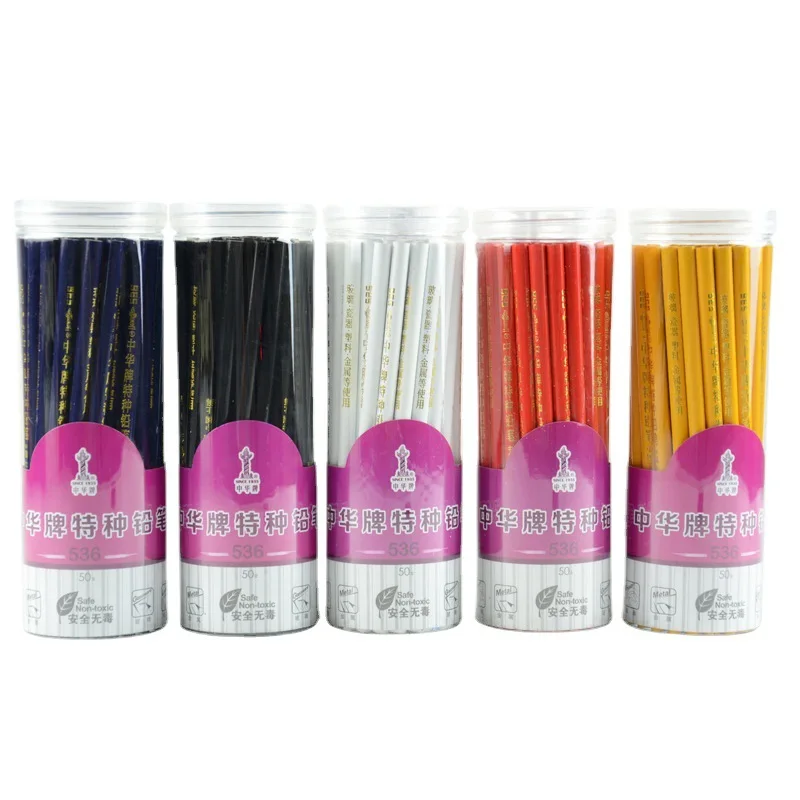 

5 Pcs, Pencil Marker Thick Core HB Writing Drawing Color Pencil Stationery Supplies
