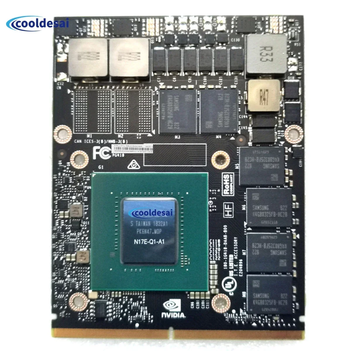 Original FRU 01AV355 For Lenovo ThinkPad P71 Video Graphic Card VGA board Quadro P3000 p3000m 6GB N17E-Q1-A1