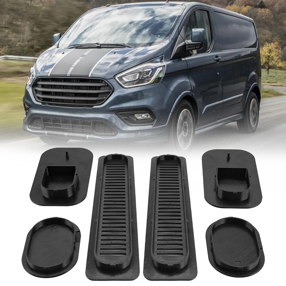 

Модификация автомобиля для кемпинга, комплект чехлов для задних фонарей, комплект чехлов для доступа к C-образной стойке для Transit Custom Box Van