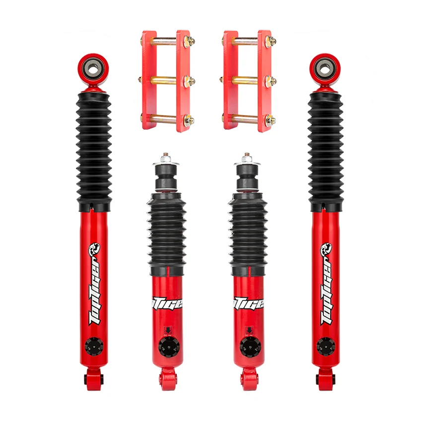 For Holden Rodeo KB Off Road Nitrogen Gas Adjustable Shock Absorbers 4x4 Suspension Kit Twin Tube