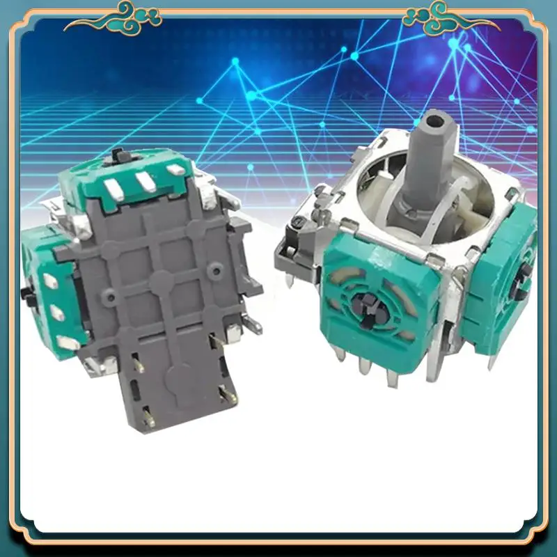 (ใหม่)-10PCS 3D Analog จอยสติ๊กสําหรับ SWITCH Pro Game Controller จอยสติ๊ก Grips Sticks Potentiometer อะไหล่ซ่อม