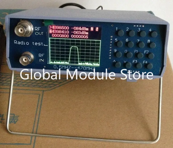 

Simple spectrum analyzer UV section with tracking source 136-173MHz 400-470MHz module sensor