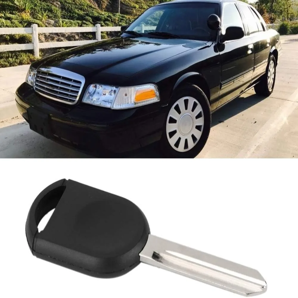 H84-PT Car Key Transponder Chip 40 Bit Chipped Design Uncut Key Shell J47 Chip Transponder Key Replacement For Ford Vehicles