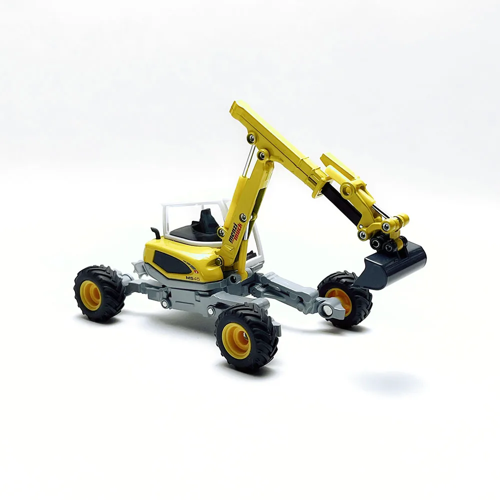 Die-cast 1:50 Scale Menzi Muck M545 Wheel Excavator Simulation Alloy Engineering Machinery Model Fans Collection Home Decoration