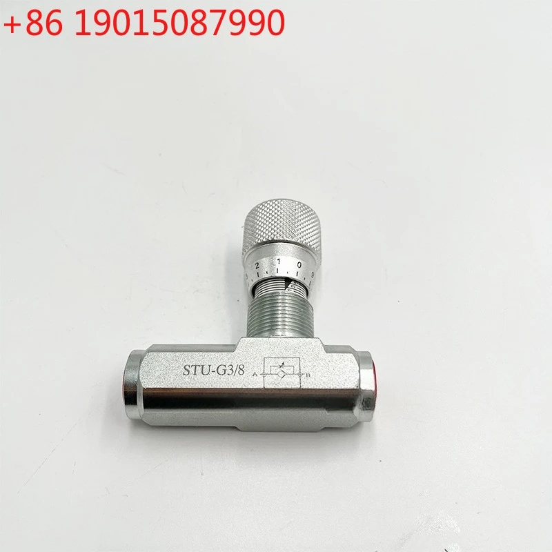 

Гидравлический односторонний дроссельный клапан STU-G3/8 с регулировкой скорости STU, 400 бар