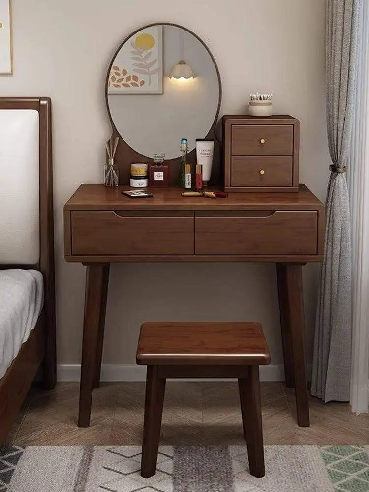 Shower cabinet set with stool, wooden dresser cabinet, dresser cabinet with stool set