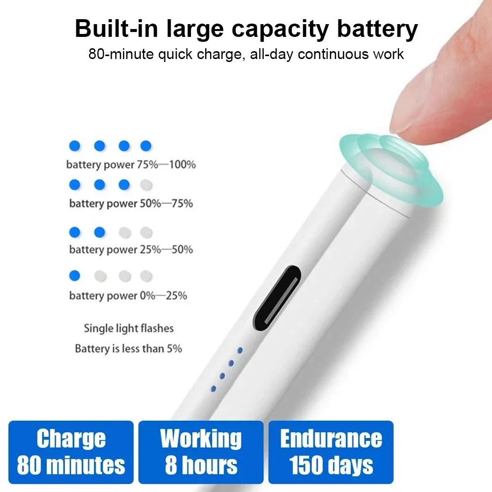 أقلام ستايلس لهاتف Xiaomi Pad 7 pro Redmi Pad se 8.7 Lenovo M11 iPad 10 tb138fc قلم لمس لهاتف iOS/أندرويد والهواتف اللوحية #4