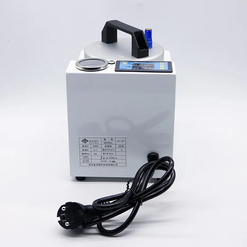 Dental Lab Automatic Polymerizer Portable Curing Pressure Pot Polymerizing Digital Display Adsorption silicone rubber repair
