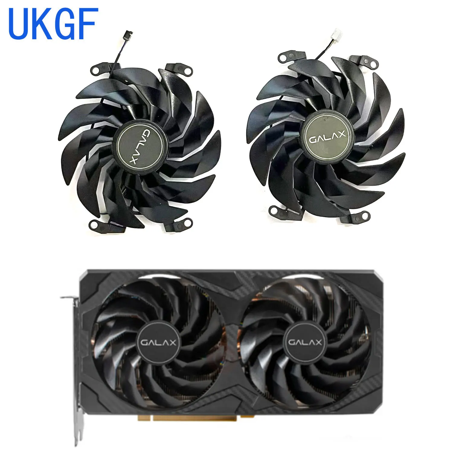 

New CFM10012H12SPA GFY10015H12SPA 4 PIN 6PIN 100MM suitable for GALAXY GeForce RTX3060ti 3070 3070ti GDDR6X PLUS OC