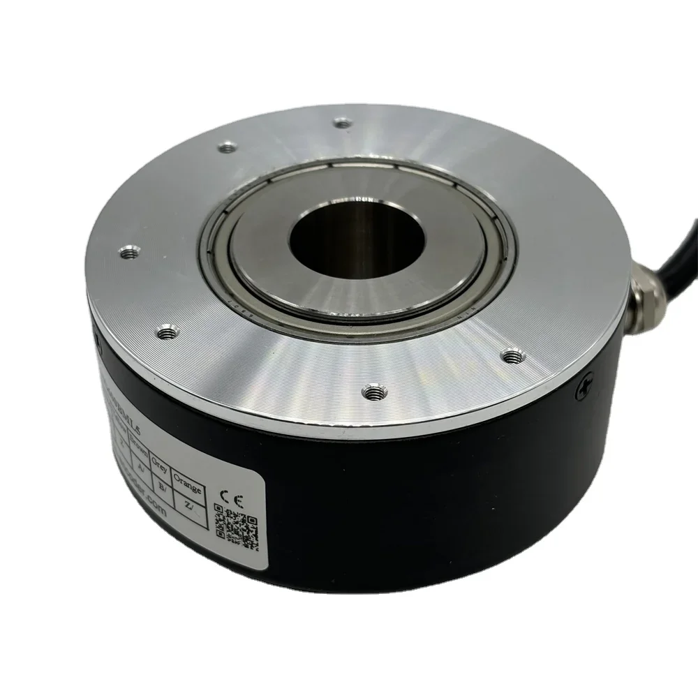 80mm outer diameter 20mm Hollow Shaft  Incremental Encoder GHH80-20G1024BMP526 for lifting machine