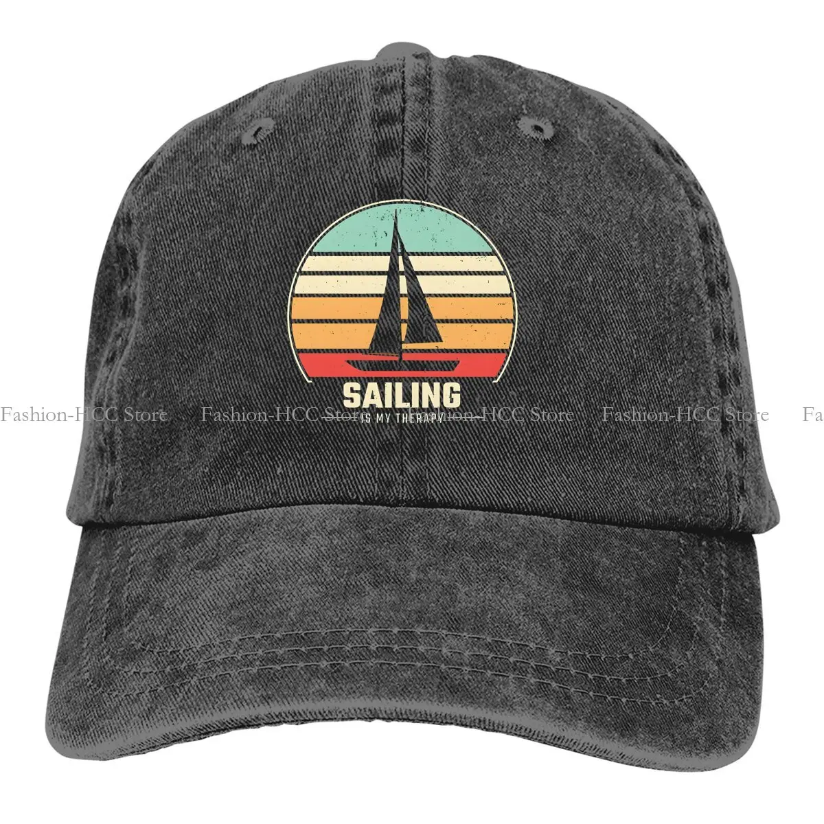 

Funny Baseball Caps Peaked Cap Sailing Sun Shade Hats for Men Women