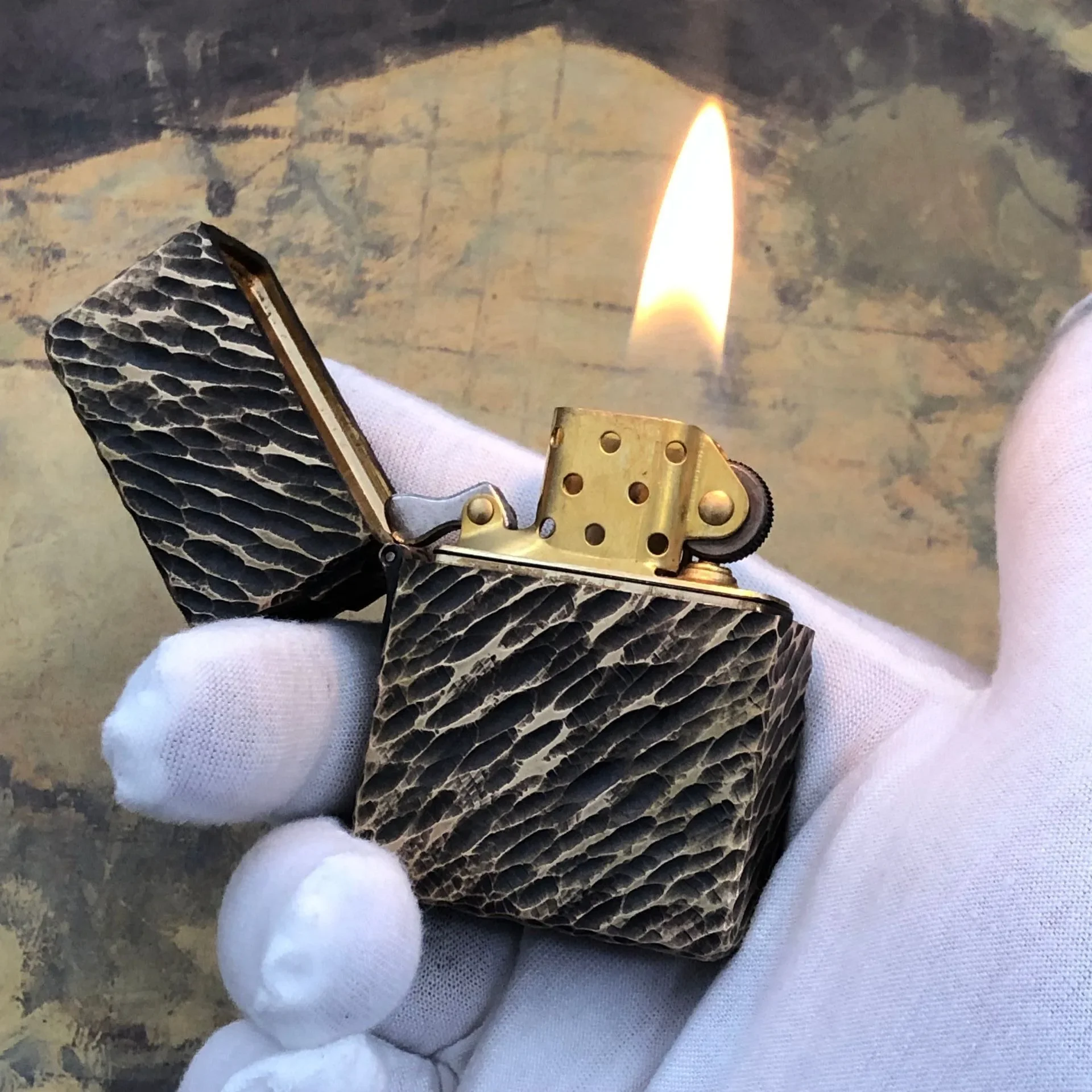 زورو النحاس المعركة درع الكيروسين أخف منحوتة نمط قسطنطين، هدية للرجال، اكسسوارات السجائر