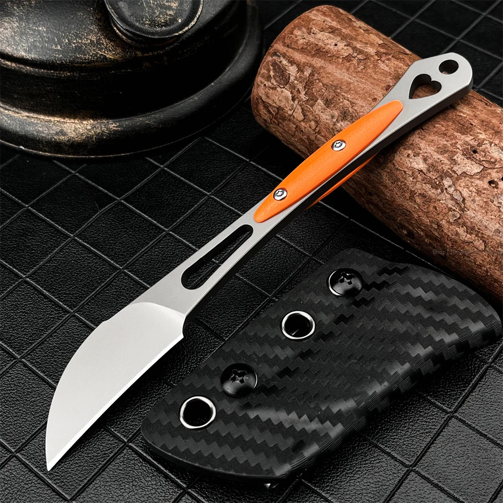 Edc Carry Fixed Blade - Przenośny nóż EDC z ostrzem stałym,