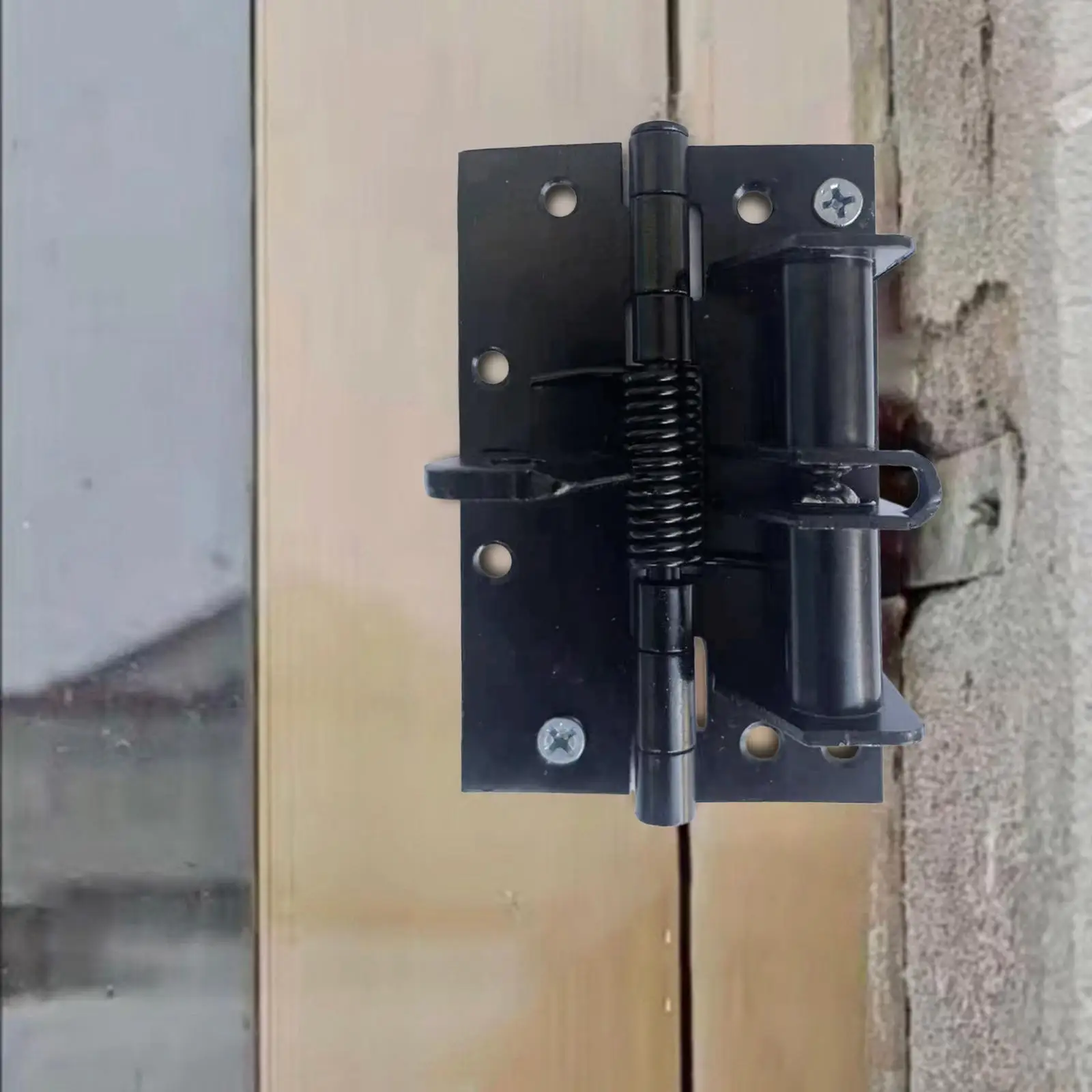 Multi Function Spring Door Hinge Self Closing Rust Resistance for Wood Door