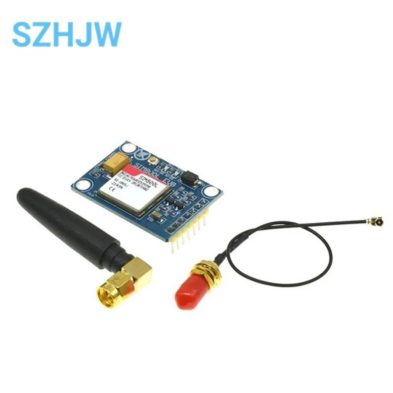 SIM800L V2.0 5V Wireless GSM GPRS MODULE Quad-Band W / Antenna Cable Cap