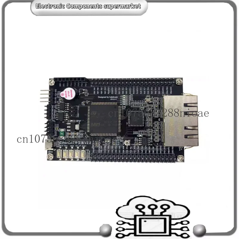 EtherCAT Entwicklungsboard LAN9252 + STM32F407 Kernplatine CANopen 5LEDs USB-Lernplatine