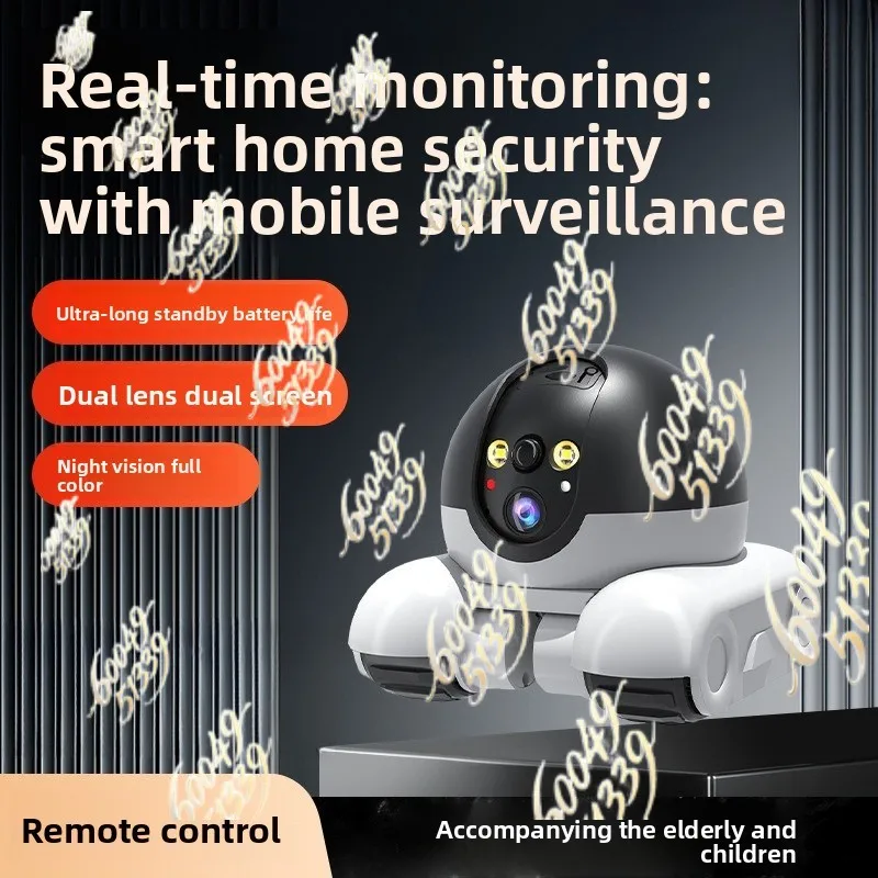 apply to Movable Indoor Pet Monitoring Robot, Wireless Remote Control Camera, No Internet Required & Plug-Free Operation