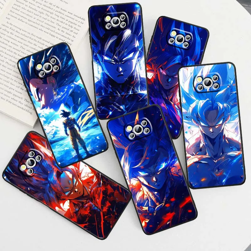 

Dragon Ball Luminous Anime For Xiaomi Mi Poco F3 F4 F5 F6 X3 X4 X5 X6 X7 M3 M4 M5s M5 M6 GT Pro 5G Black Cover Phone Case