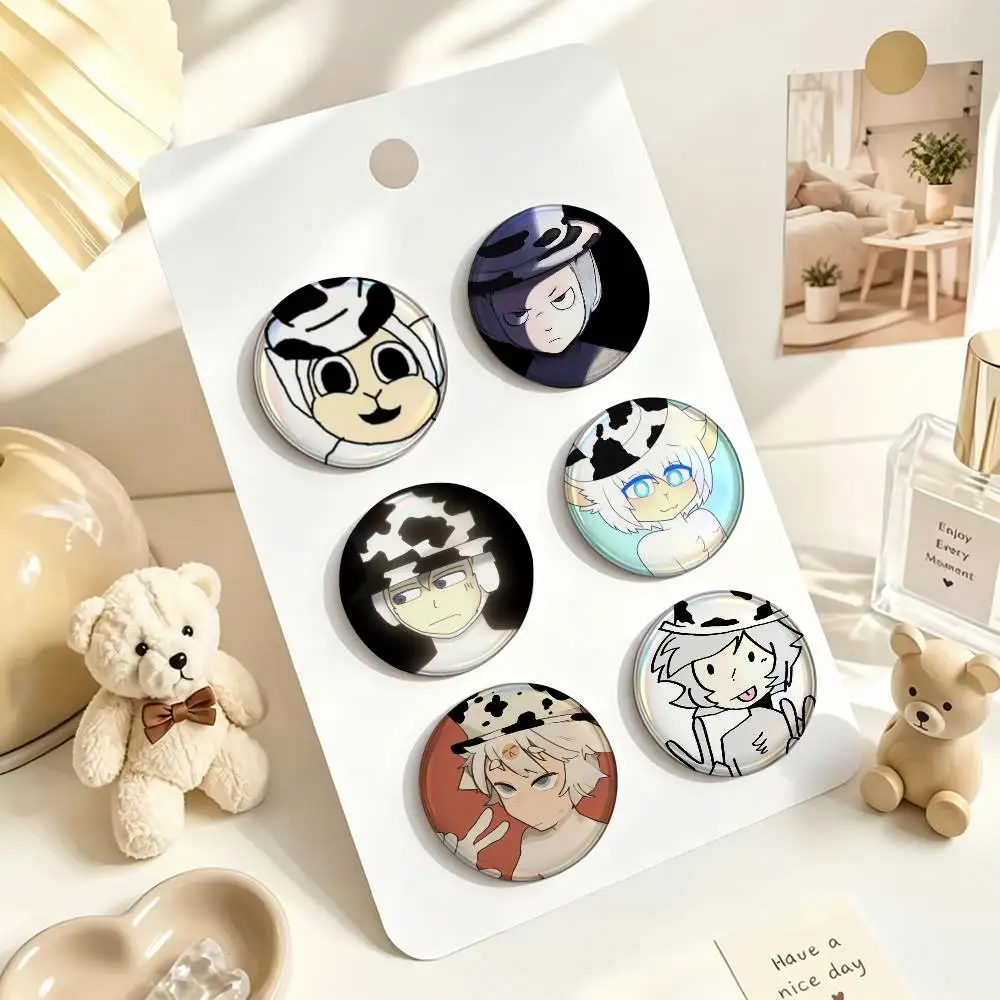 3S-Slendytubbies 3 G-Guardian  Custom Enamel Pin Badges 25mm 32mm 44mm 58mm Backpack Hat Decor Toys Gifts