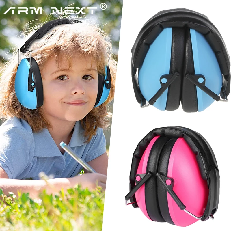 Adjustable Baby Infant Ear Muffs Soft Baby Ear Hearing Protector Earmuff Baby Noise Reduction Reducing HeadPhones Noise Defender