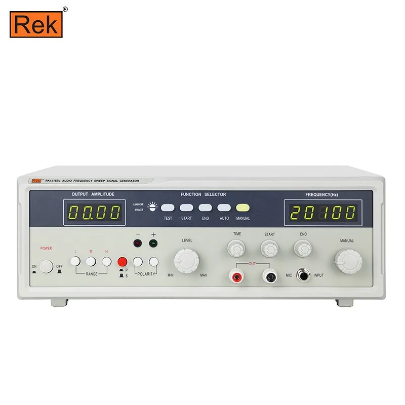 

Merrick RK1316BL Audio Signal Generator 1316G Audio Speaker Headphone Tester High Precision