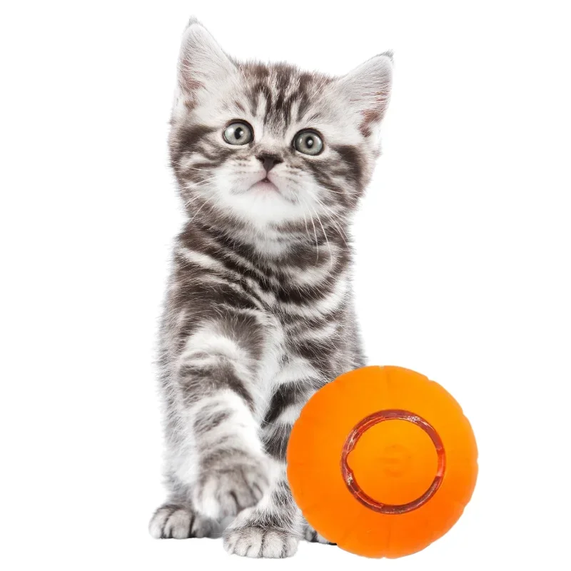 

Intelligent Rolling Ball for Cats and Dogs Durable Bouncy and Self-Entertaining Cat Toy Pet Products with Three Modes