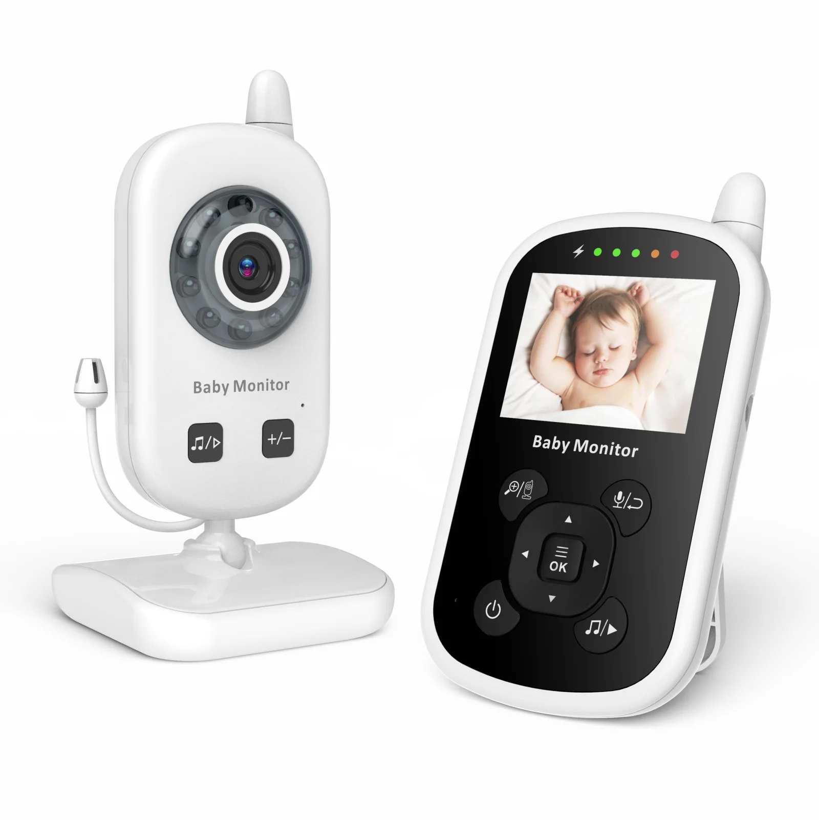 

Video Baby Monitor Lullaby Nanny Cam Wireless Camera VOX Temperature Display Night Vision Baby sitter