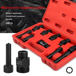 Motorcycle Magneto Puller Tool Set Flywheel Extractor Motorcycle Engine Rotor Remover Motocycle Maintenance Accessory