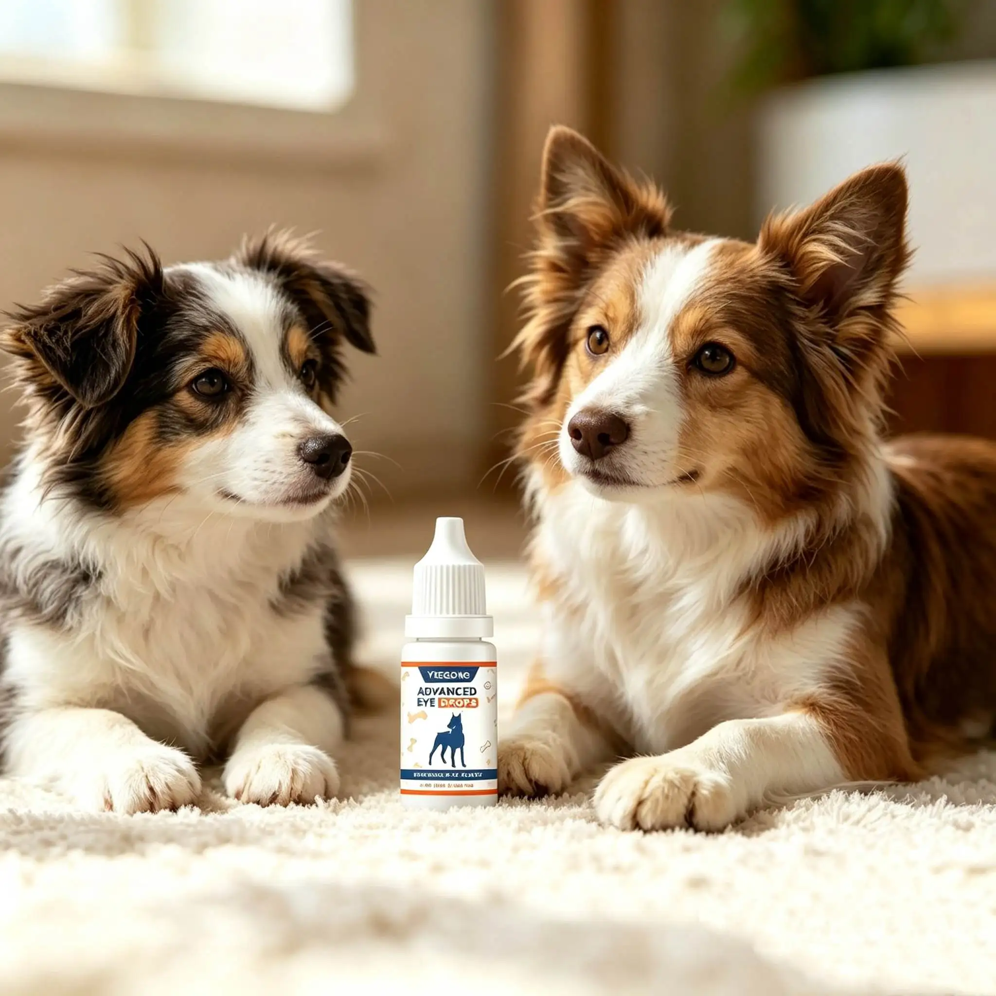 Yegbong Dog Eye Care Drops For Dryness Eye Refreshing Ophthalmic Tear Stain Remover Dirt Eliminate Dogs Hygiene Clean Supplies