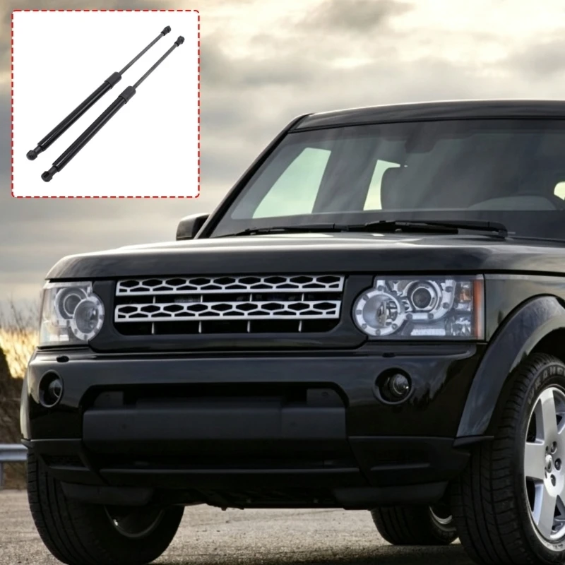 Replacement Hood Support Rod Set LR009106 for Discovery 3, Discovery 4, and Sport 2005-2013, Pair of 2 for Workshop Service