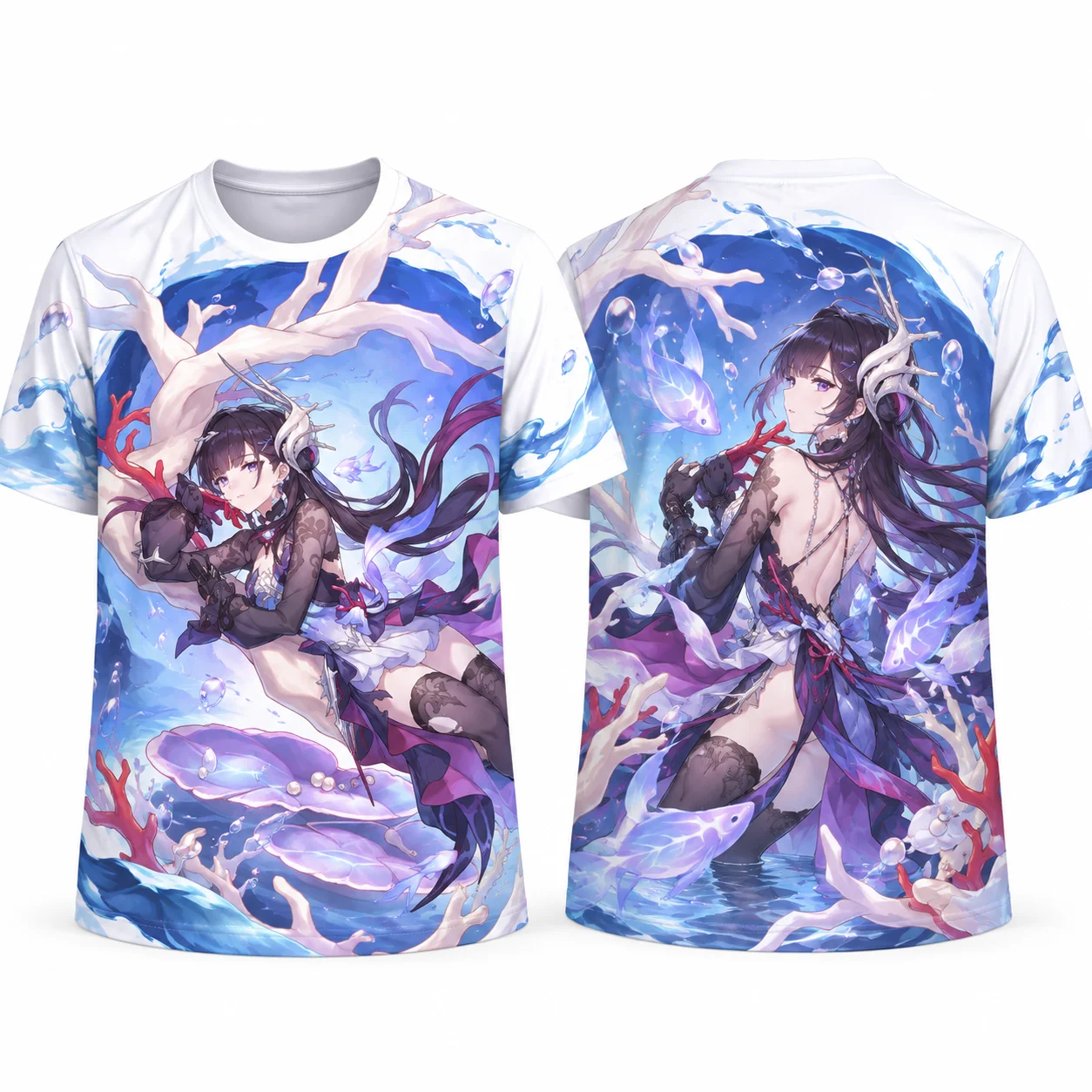 Honkai Star Rail HSR Anime Graphic T-Shirt Cyrene Evernight Cerydra Hysilens All Over Print Jersey Breathable Quick Dry Tee
