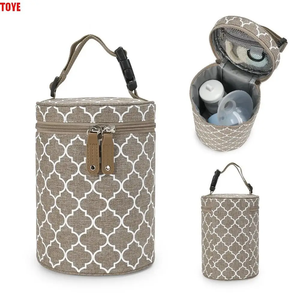 

Thermal Insulation Stroller Hanging Bag Hanging Design Waterproof Baby Bottle Bag Travel Carrier Large Capacity