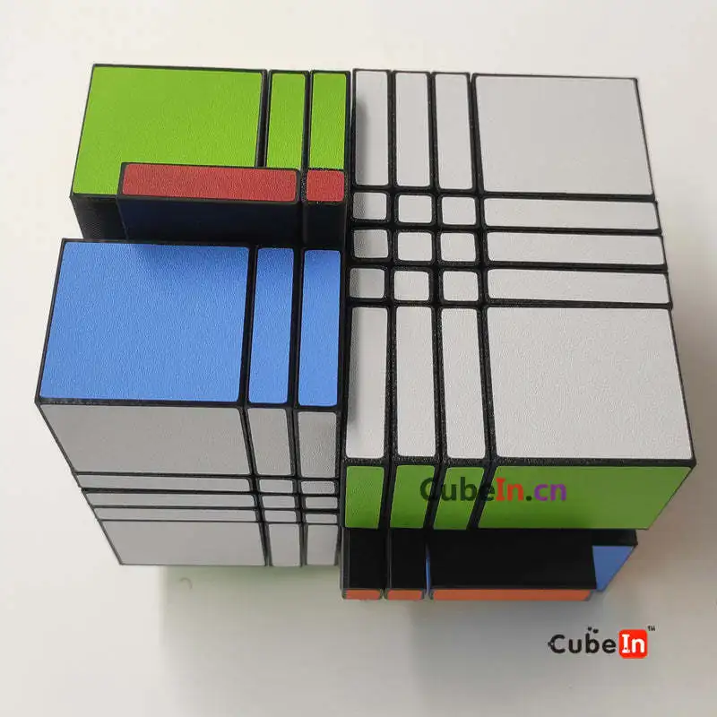 Xi 3x5x7 Cuboid (3D Printed, Mod) Puzzle Cube Educational Toy Gift Idea X'mas Birthday