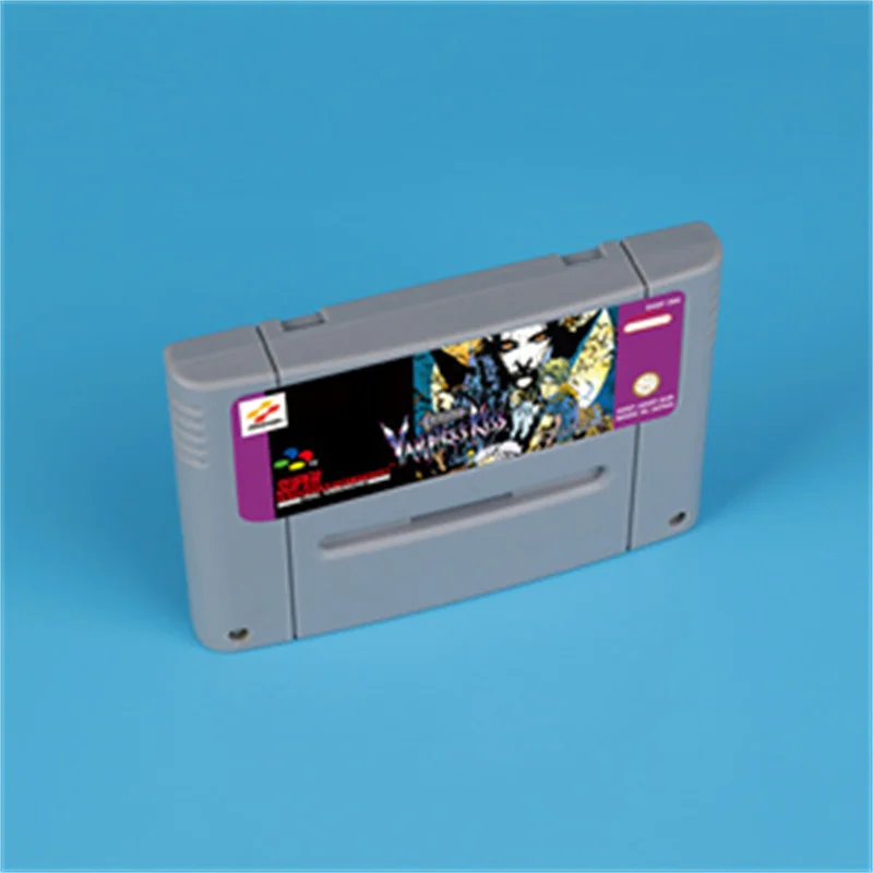 for Castlevania Vampire's kiss 16bit game card for EUR PAL version SNES video game console