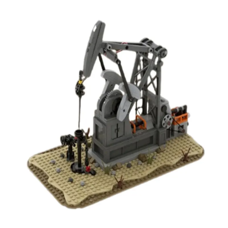 MOC وحدة الضخ لغز الإبداعية لتقوم بها بنفسك بنة لعبة مجسمة الجمعية بنة حلية نموذج الأطفال الطوب هدية