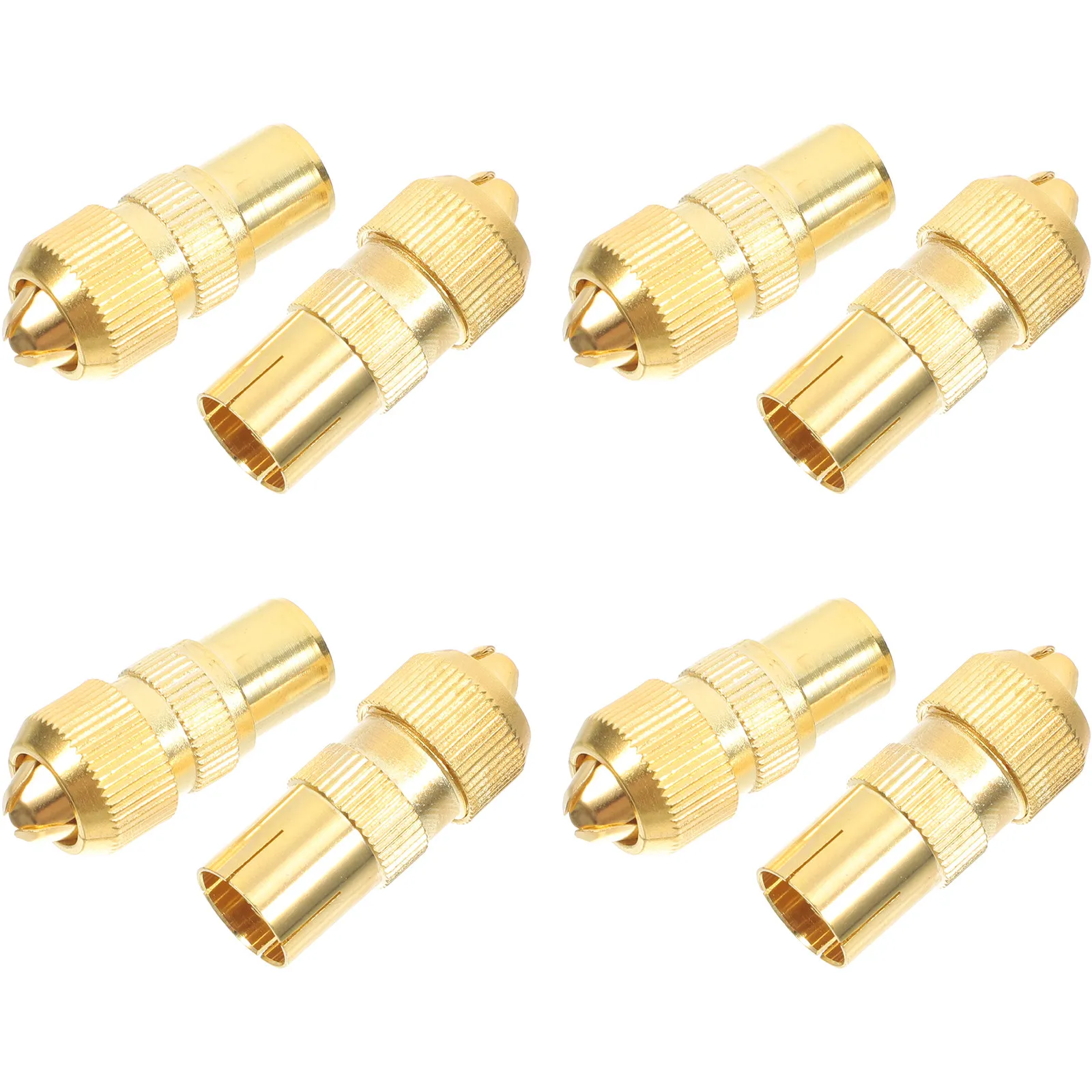 8Pcs Male Plug Adap…