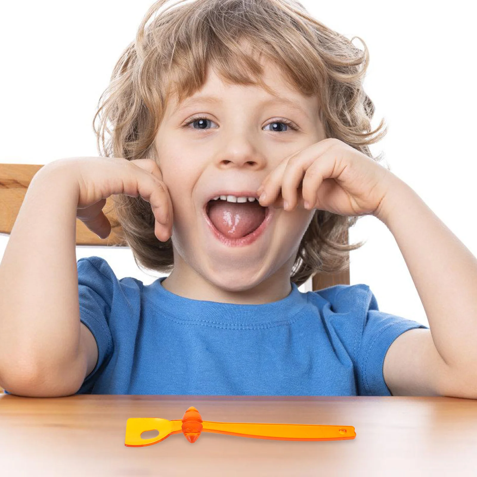 

4pcs Mouth Muscle Trainer Adaptive Cutlery for Disabled Babies Speech Therapy Materials Tongue Training Articulation Games Jaw