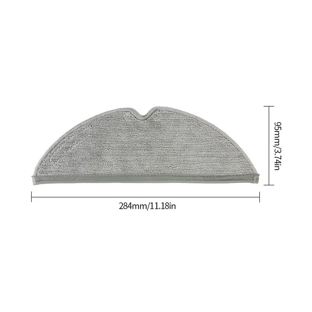 Microfiber Replacement for Mop Pads for Dreame For Mova for e30 for Pro for e30 Pro Plus Robot Vacuum Cleaner 4pcs 10pcs Floor