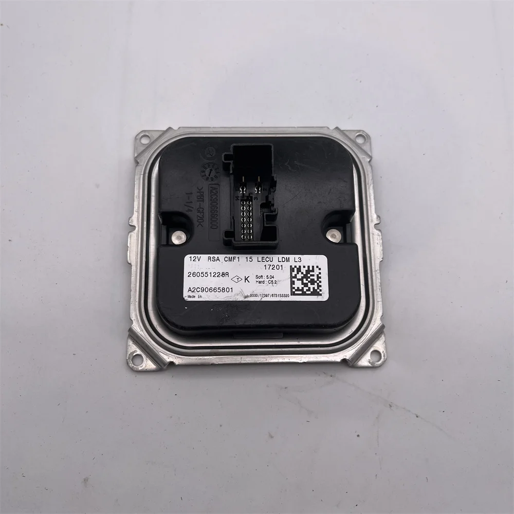 

Ballast OEM 260551225R A2C90665801 LED Headlight Control Module Original For Nissan Renault Daytime Running lights Drive Module