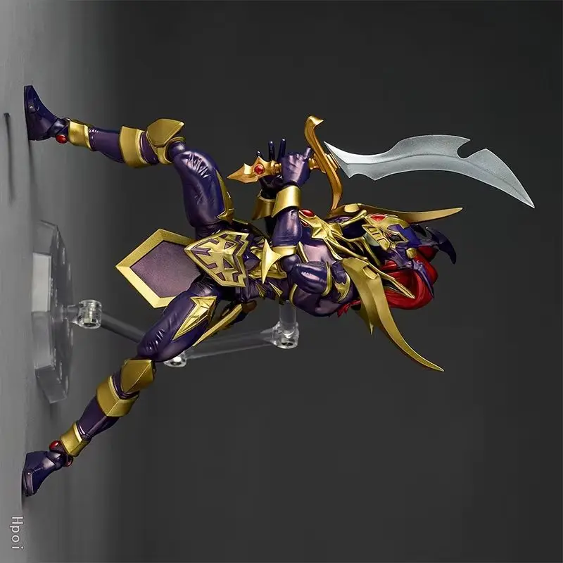 

【100% оригинал】KAIYODO Yu-Gi-Oh! Duel Monsters-Хаос-солдат, коллекция Revoltech, серия, модель персонажа из мультфильма, подарки, игрушки