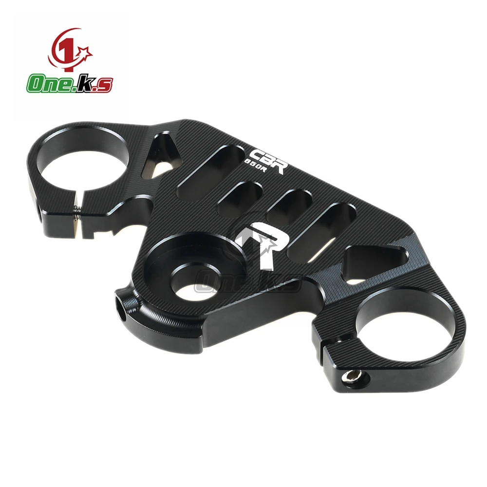 

Aluminum Motorcycle Front Fork Lowering Triple Tree Front End Upper Top Clamp For HONDA CBR650R 2018 2019 2020 2021 2022 2023