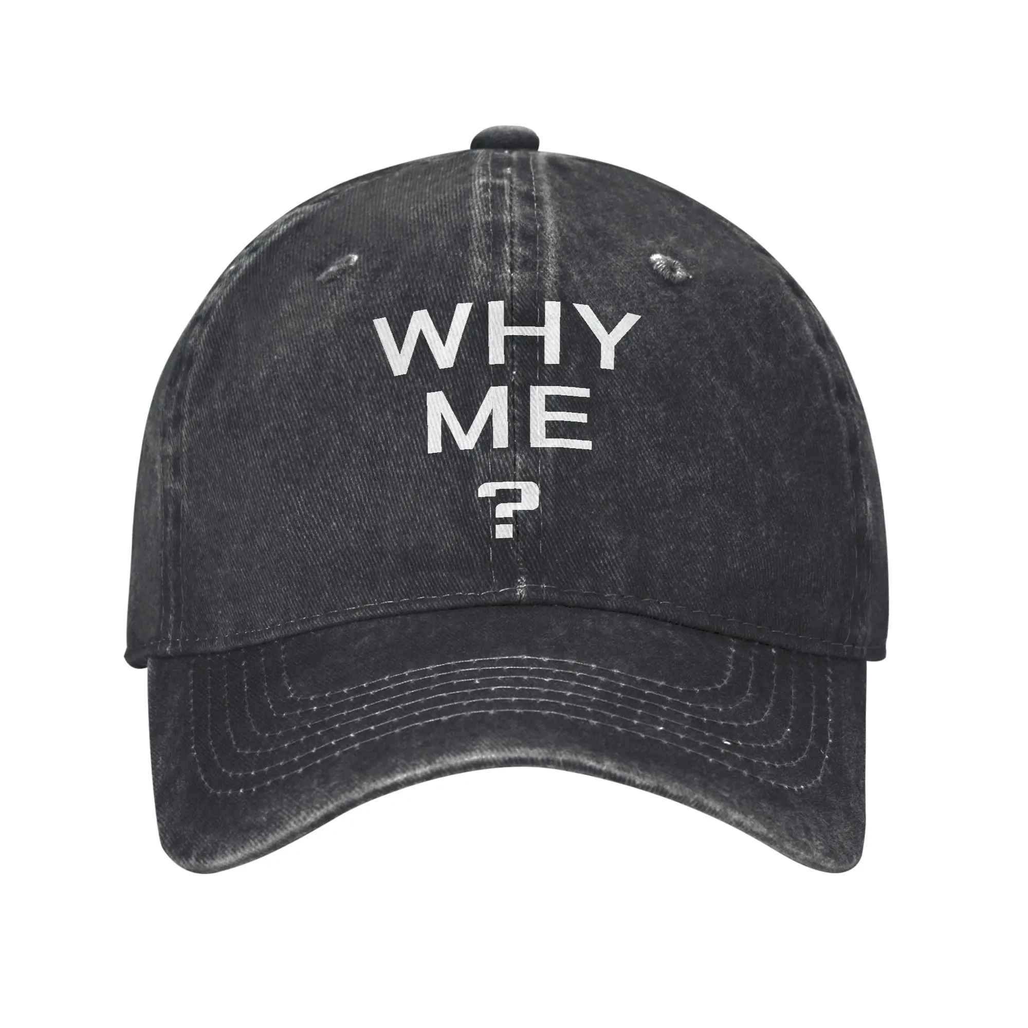 Why me  Death Stranding Baseball Cap Classic Distressed Washed  Snapback Cap Unisex Style Outdoor Summer Gift Caps Hat