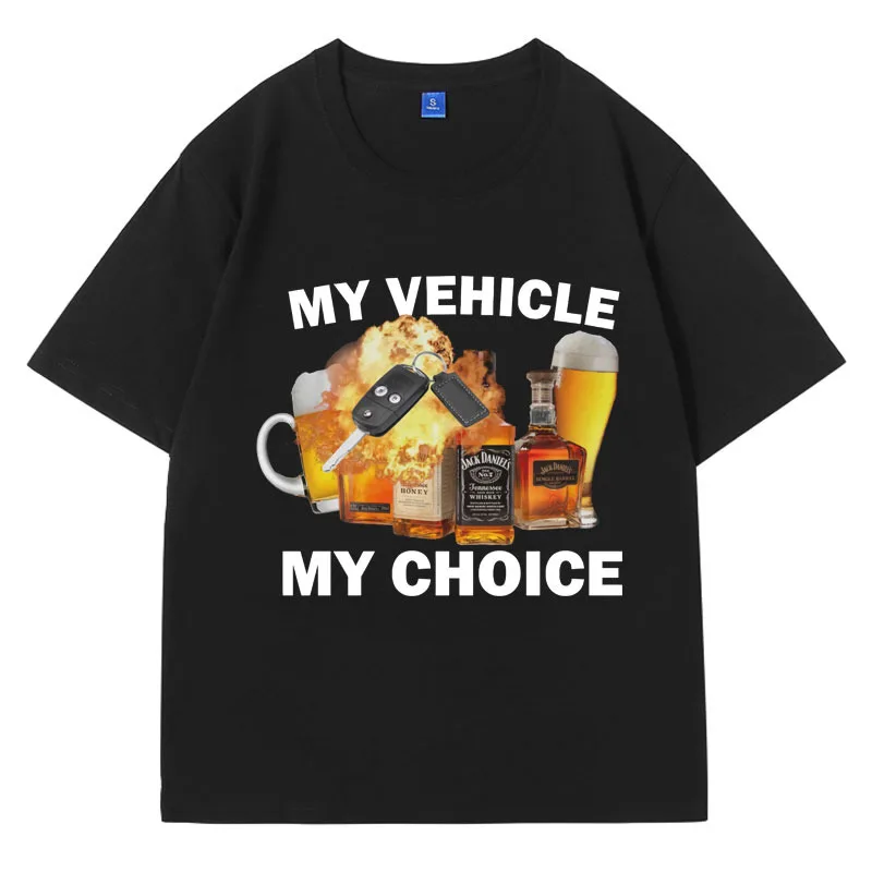 

Drunk Driving T-Shirt Men Women Fashion Casual Funny Gift Clothes T Shirt Vintage Cotton Oversized T Shirt Short Sleeve Male